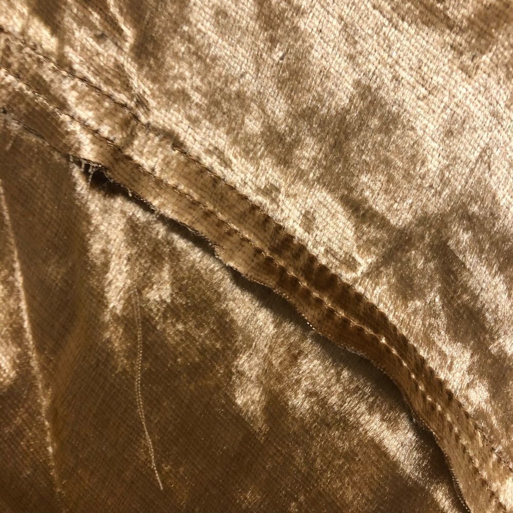 NWT Free People gold serious swagger skirt size XS - Picture 5 of 8
